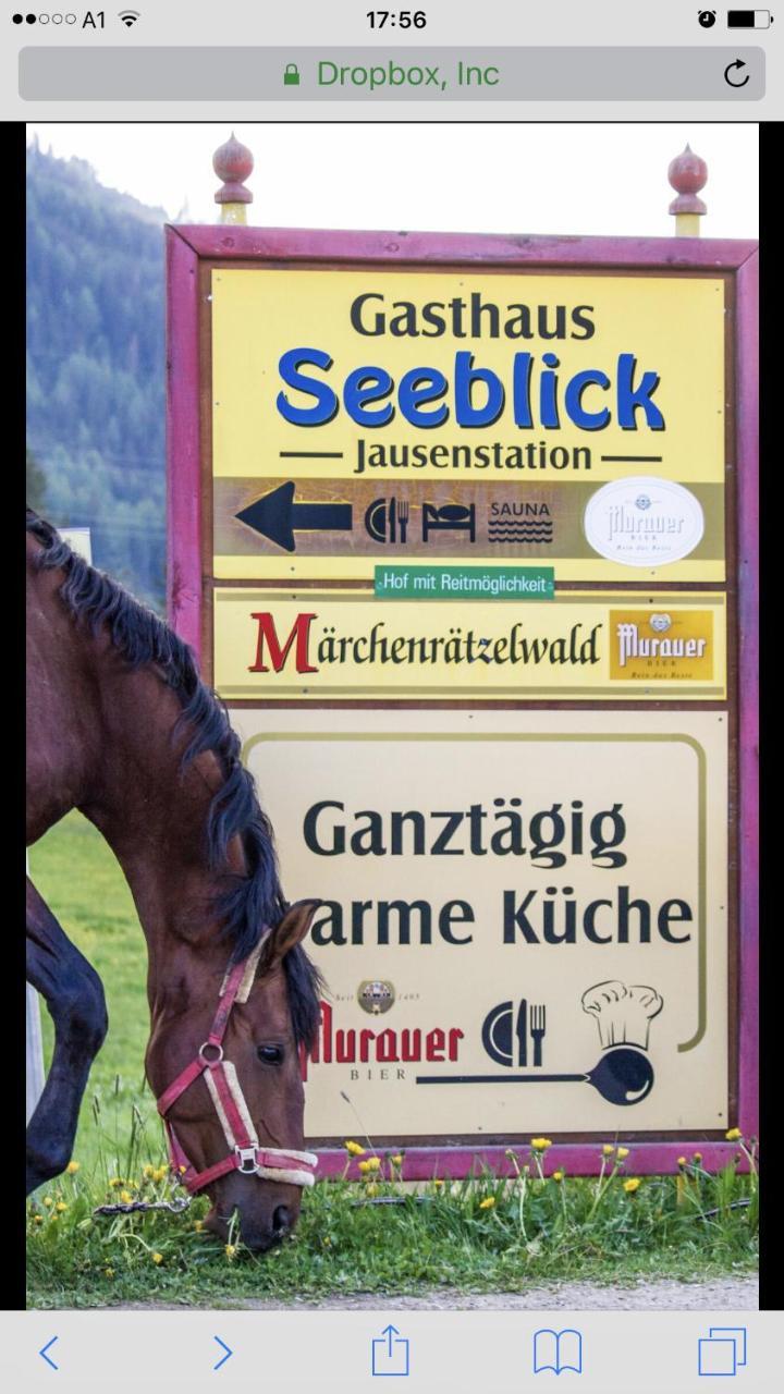 Zeutschach Hotel Gasthof Seeblick מראה חיצוני תמונה